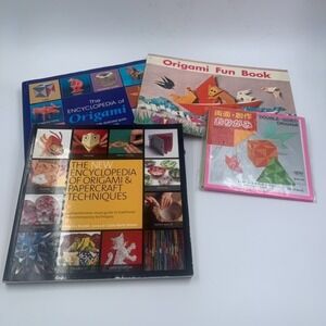 Origami Craft Lot 3 Technique Books Encyclopedia Papercraft READ